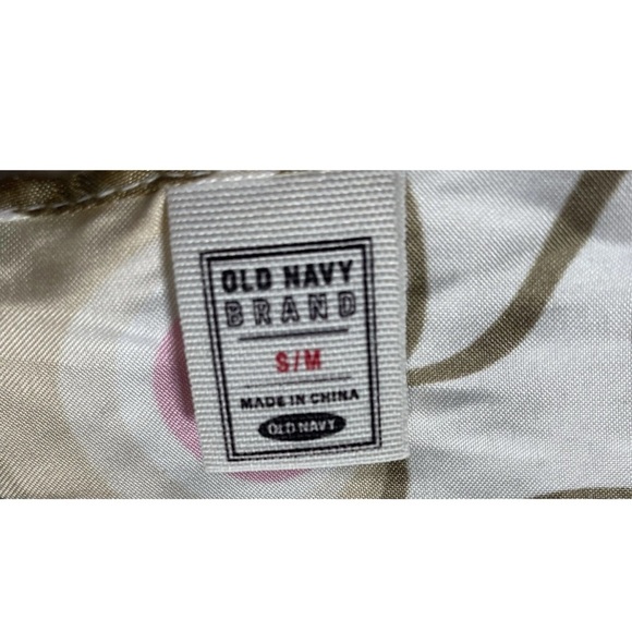 Old Navy Scarf Womens Size Small / Medium Vintage Jan-March 2005 Beige Pink - Picture 3 of 8